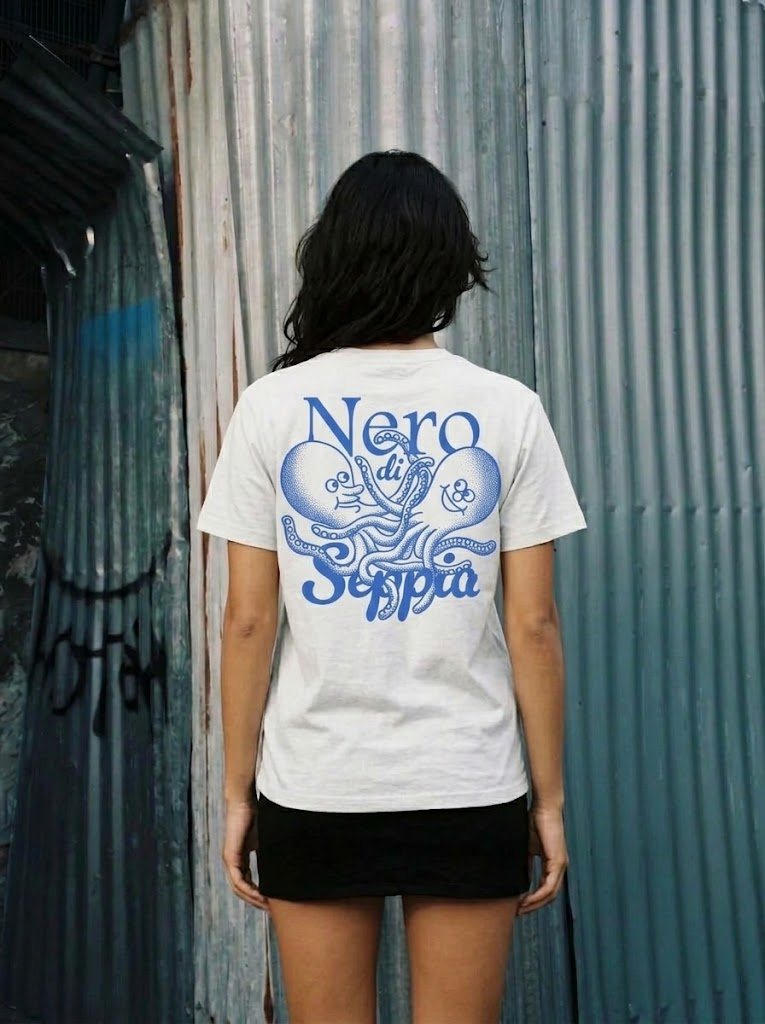 Nero di Seppia T-shirt, back